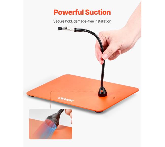 Magnetinė litavimo stotis su LED lempa5