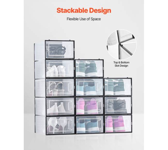 Batų dėžės 12 vnt susidedamos juoda1