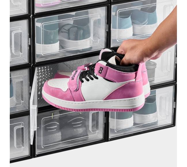 Batų dėžės 12 vnt susidedamos juoda7