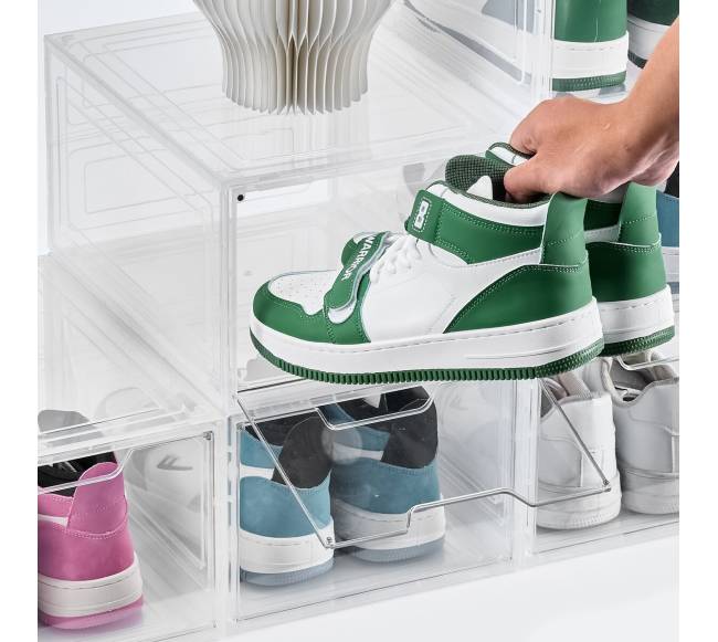 Permatomos batų dėžės 6vnt7