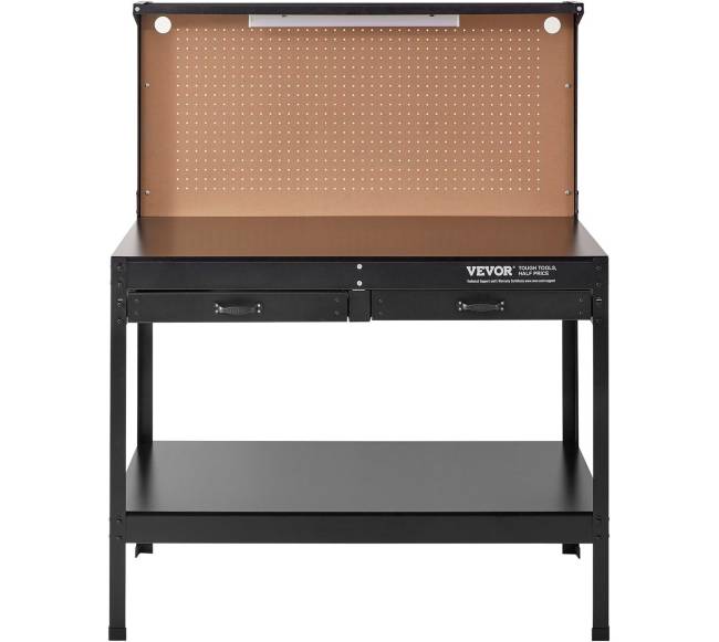 Daugiafunkcinis darbastalis su lentyna ir elektros lizdais8