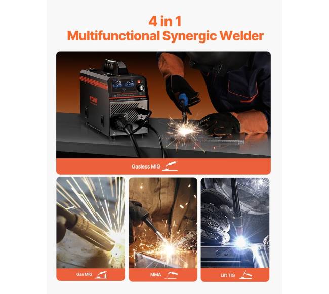 MIG suvirinimo aparatas 160A 4-in-11