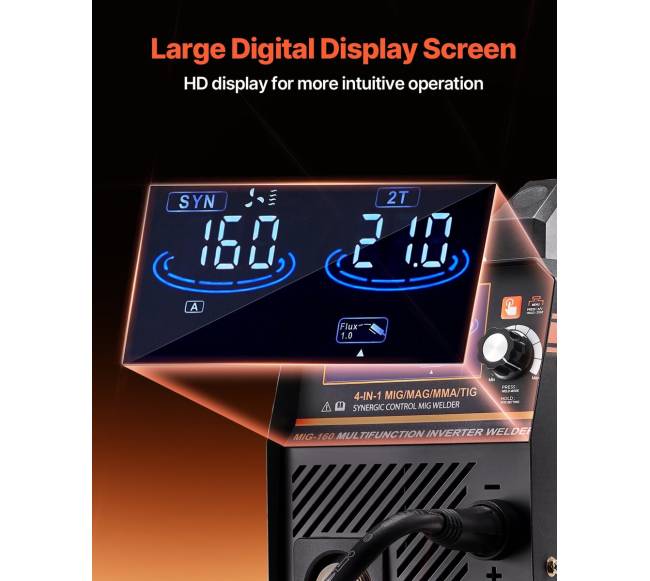 MIG suvirinimo aparatas 160A 4-in-14