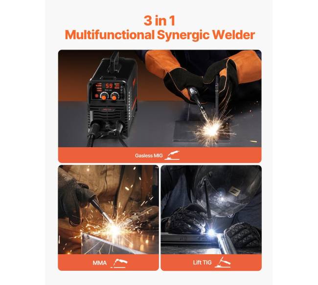 130A 3-in-1 suvirinimo aparatas MIG1