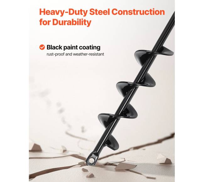 Sraigtinis grąžtas žemės skylių gręžimui2