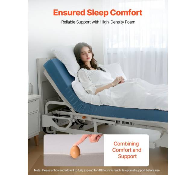 Vandeniui atsparus medicininis čiužinys lovai1