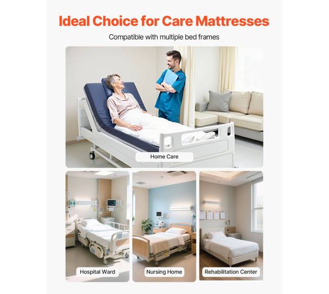 Medicininis lovos čiužinys atsparus vandeniui5