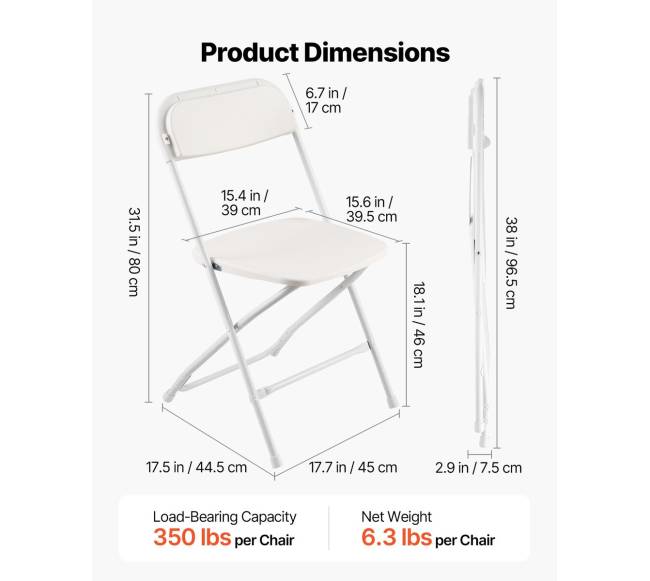 4 sulankstomos plastikinės kėdės su metaliniu rėmu2