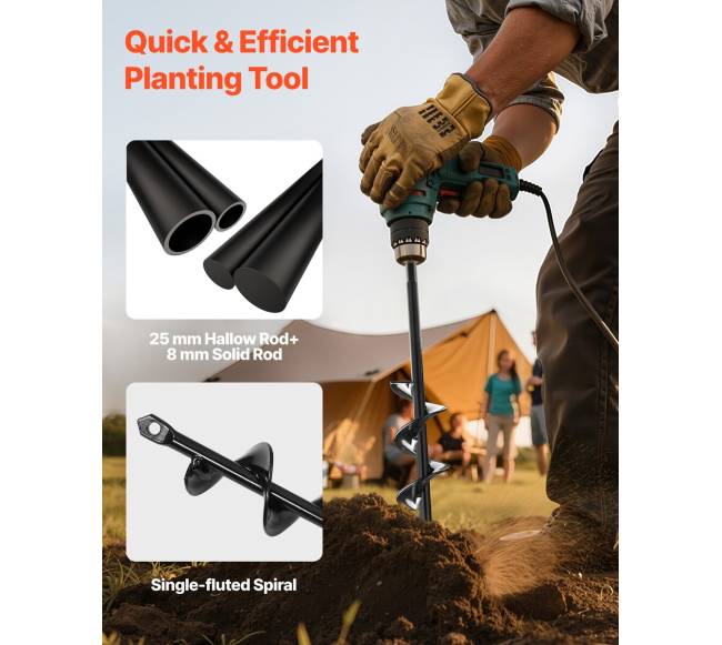 2 vnt. grąžtai 30 cm ir 22 cm1