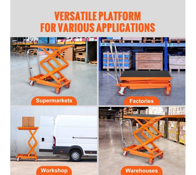 Hidraulinis keltuvas vežimėlis, 350 kg talpa6