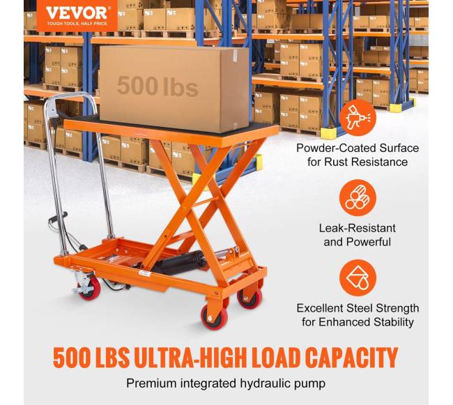 Hidraulinis pakėlimo stalas su ratukais1