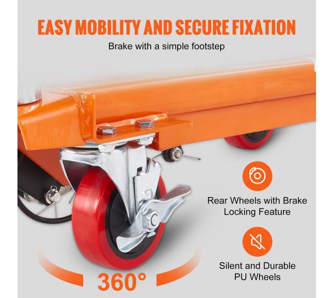 Hidraulinis pakėlimo stalas su ratukais3