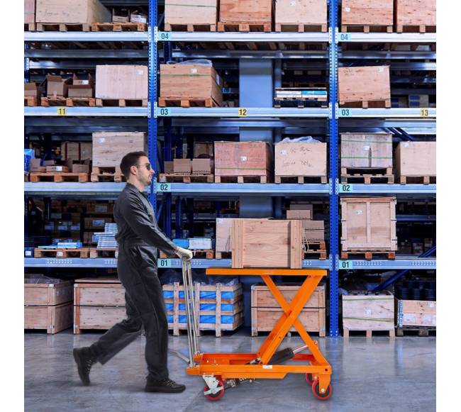 Hidraulinis pakėlimo stalas su ratukais7