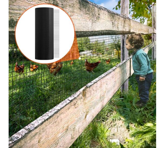 Tinklinė tvora vištidėms, 91x3048 cm7