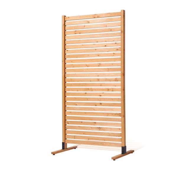 Medinė privatumo siena0