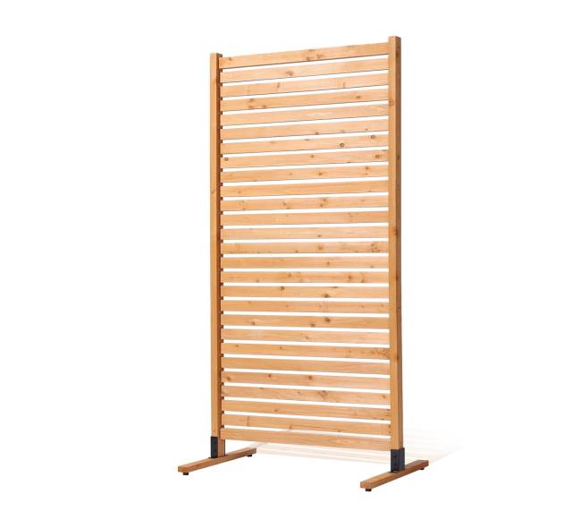 Medinė privatumo siena10