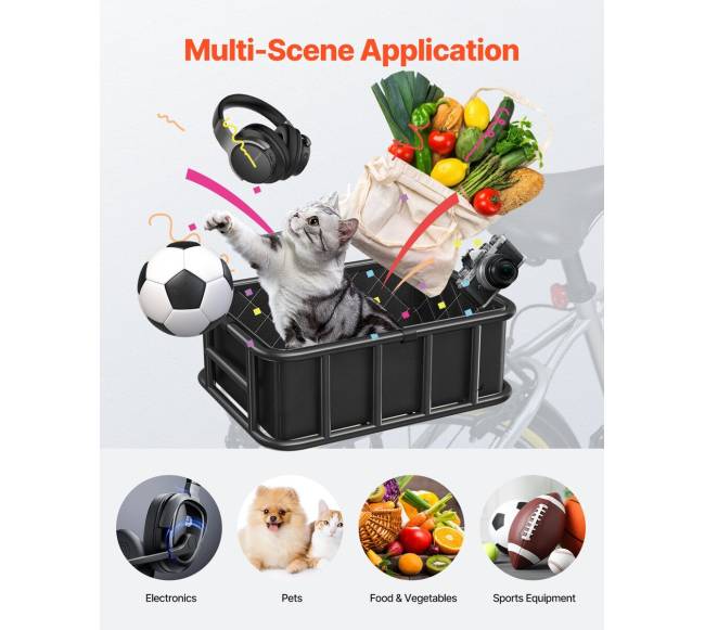 Galinė dviračio krepšio lietaus danga3