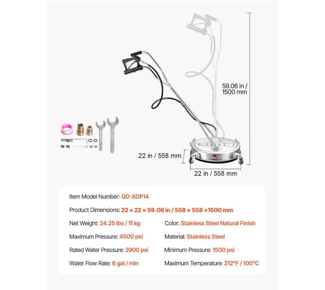22" plovimo įrenginys su keturiais ratais6