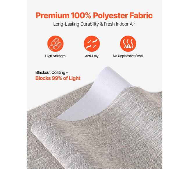 Prietaisų valdymo užuolaidos, reguliuojamos rudos2