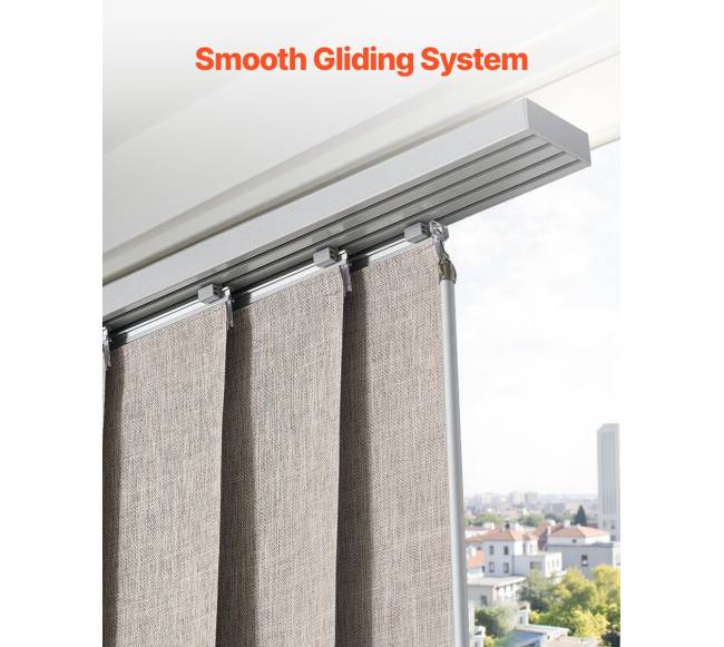 Prietaisų valdymo užuolaidos, reguliuojamos rudos4