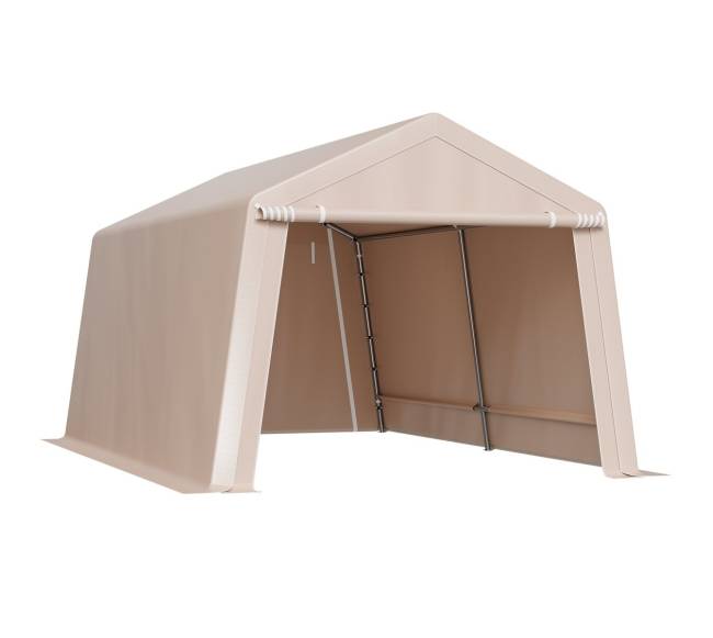 Lauko sandėliavimo palapinė 305x458 cm su dviem durimis8