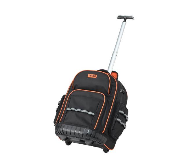 Ratelinis įrankių kuprinis krepšys su 45 kišenėmis8