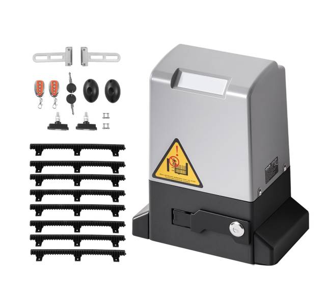 280W elektrinis slankusis vartų atidariklis su infraraudonųjų spindulių jutikliu0