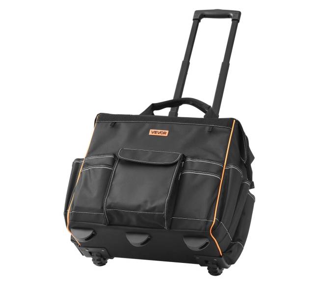 Riedantis įrankių krepšys 25 kišenės8