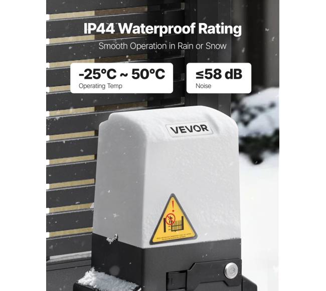 550W elektrinis slankiojantis vartų atidarytuvas4