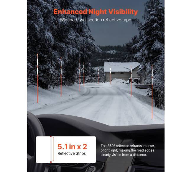 Atspindintys įvažiavimo statis 50 vnt2