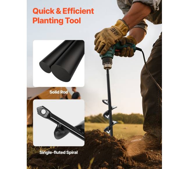 Sraigtinis grąžtas žemės duobių gręžimui1