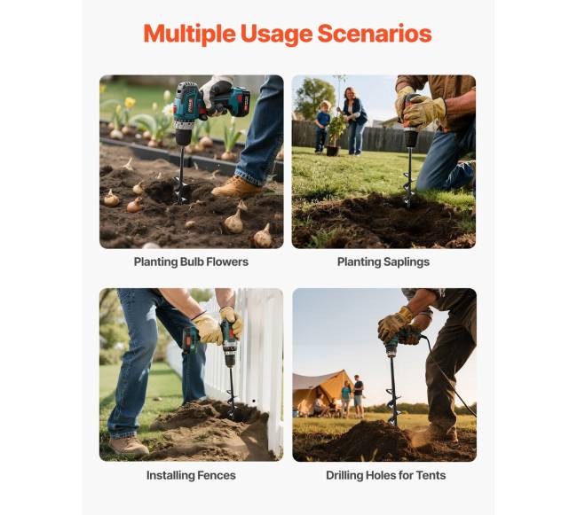 Sraigtinis grąžtas žemės duobių gręžimui5