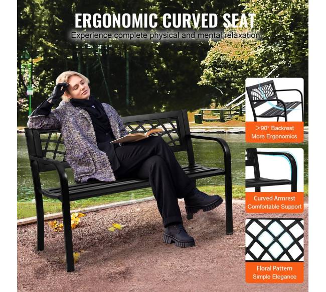 Lauko suoliukas metalinis su atlošu3