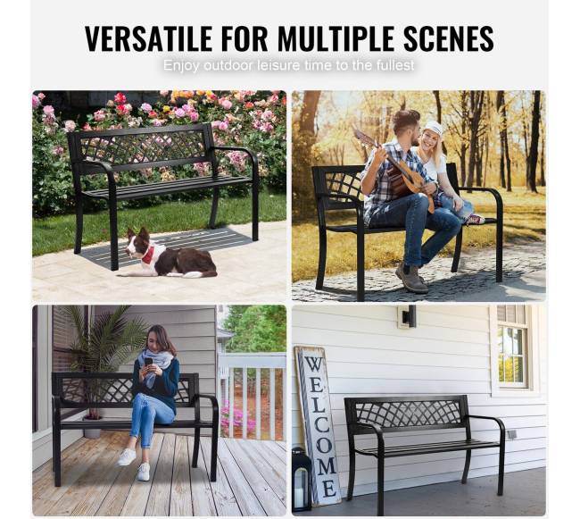 Lauko suoliukas metalinis su atlošu5