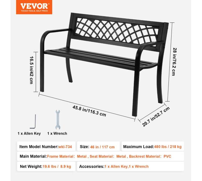 Lauko suoliukas metalinis su atlošu6