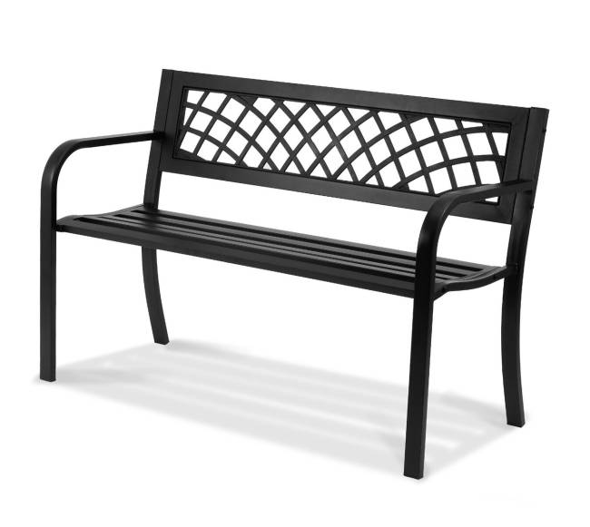 Lauko suoliukas metalinis su atlošu8