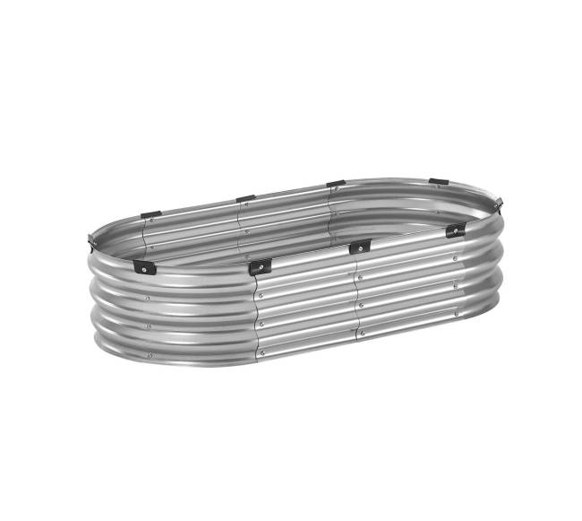 Metalinė pakelta lysvė 120x60x30 cm0