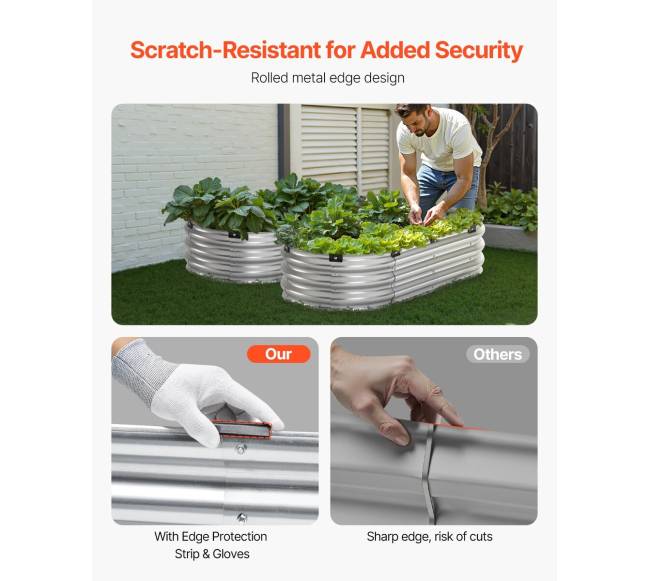 Metalinė pakelta lysvė 120x60x30 cm3