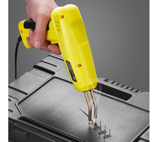 Plastiko suvirinimo įrenginys 220W su 800 sąsagų ir 56 strypais7