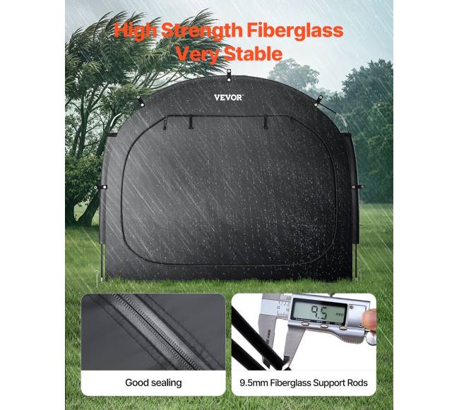 Lauko dviratinių palapinė 5 dviračiams3