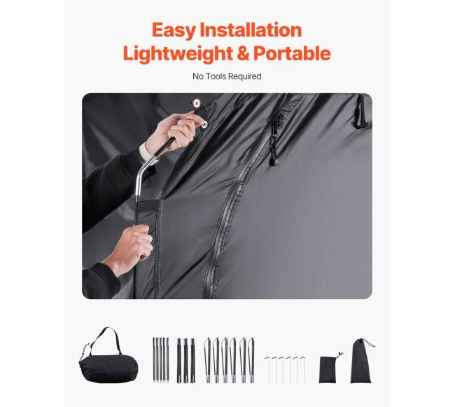 Lauko dviratinių palapinė 5 dviračiams4