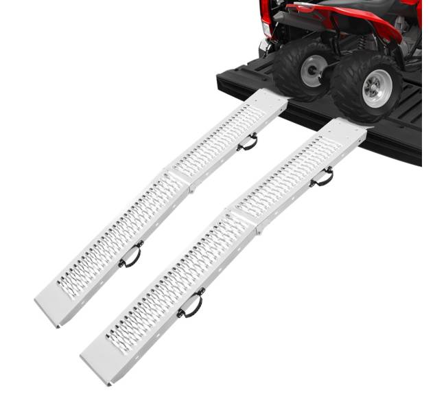 Plieninės krovimo rampos su rankenomis0