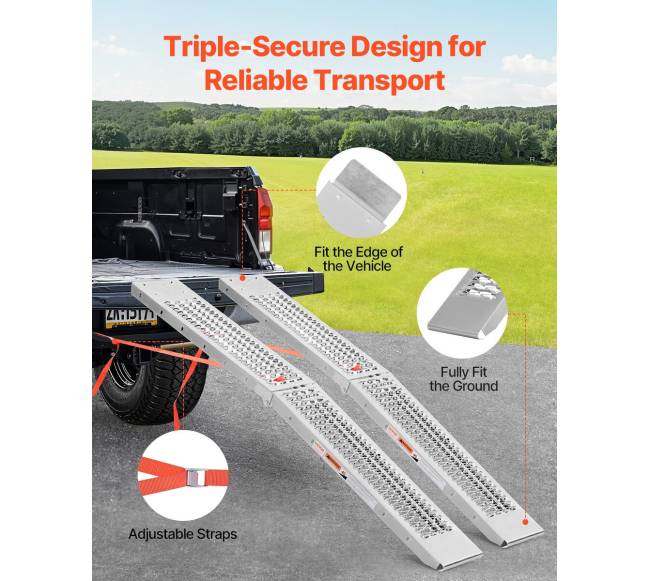 Plieninės krovimo rampos su rankenomis3