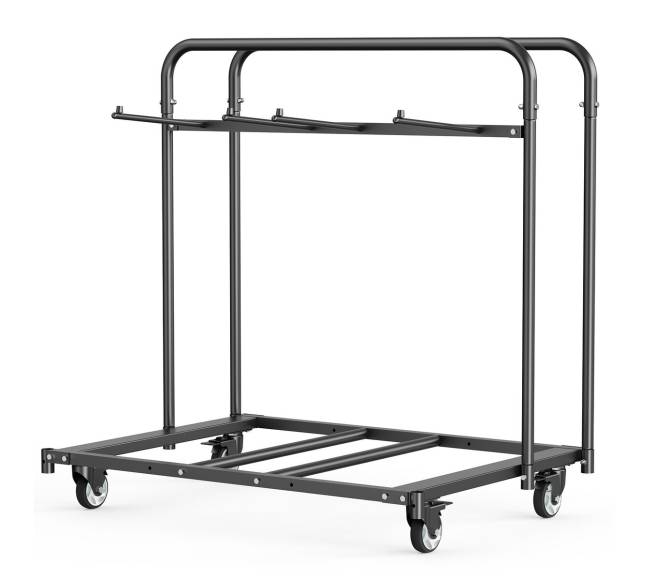 Sudedamos kėdžių vežimėlis 5 stalams ir 14 kėdžių0