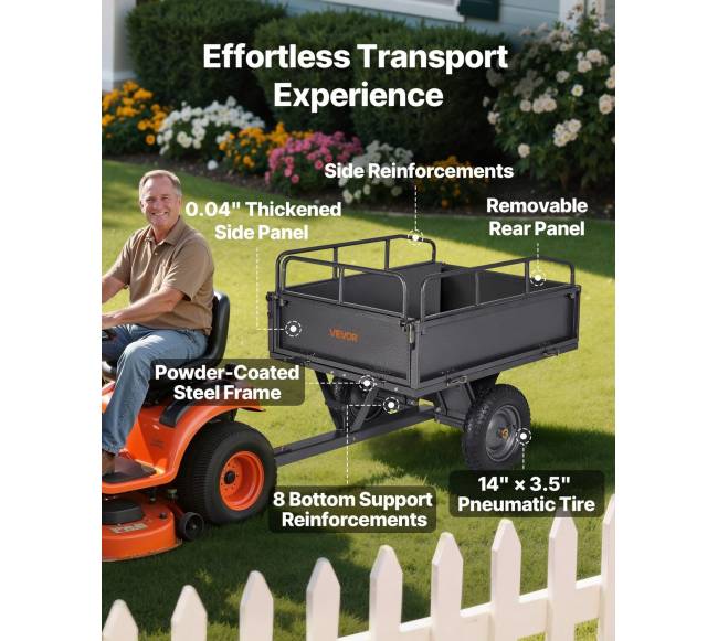 Plieninė karutis ATVUTV priekabai 226 kg2