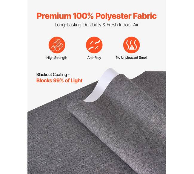 Ištempiamos tamsiai pilkos panelinės žaliuzės2