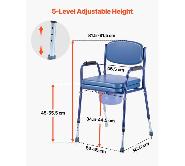 Šoninis tualeto krėslas 3-in-1 iki 181 kg2