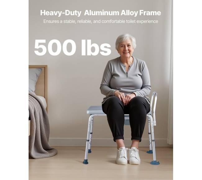 4 viename tualeto kėdė iki 227 kg5