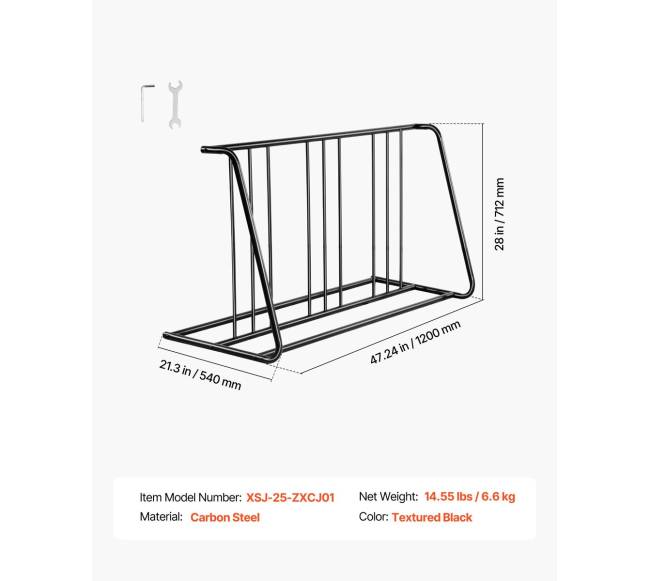 Dviračių stovas 3 colių padangų pločiui6