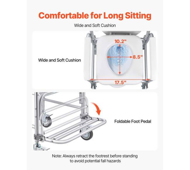 Kėdė su naktiniu puodu ir 4 ratais3